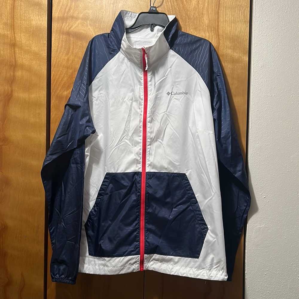 ✨✨Columbia Women’s Tabor Point Windbreaker Zip Up Jacket L